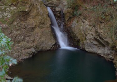 藤尾の滝　～福山市を流れる父尾川にかかる滝～