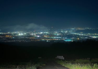 パイロットの異名を持つ鳥取県有数の夜景スポット。