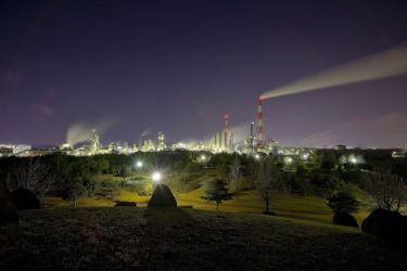 網干なぎさ公園 ～播州の代表的な工場夜景観賞スポット～