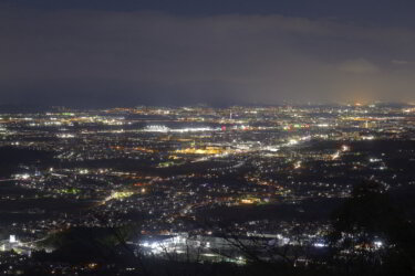 万灯呂山展望台から見る夜景　～山城盆地を見晴らす京都府屈指のパノラマ夜景～