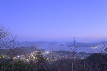 朝日山（広島県竹原市）に行ってきました。 ～竹原の街並みと瀬戸内海の島々が見渡せる～