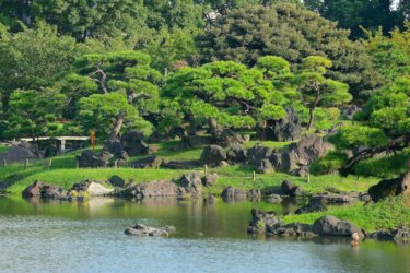 旧芝離宮恩賜庭園　【浜松町駅から徒歩１分でいける大名庭園】