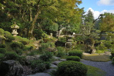 旧堀氏庭園（島根県津和野町）～明治時代の豪邸で見られる３つの庭園～
