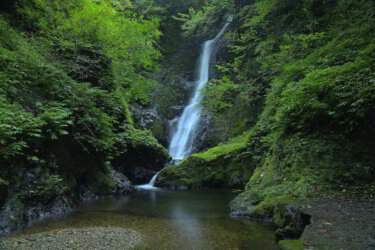 野鹿の滝（福井県おおい町）に行ってきました。