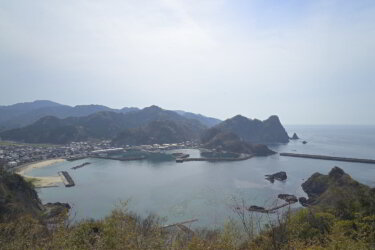 兵庫県新温泉町の城山園地に行ってきました。