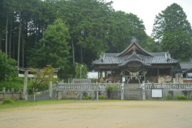 若狭野天満神社（兵庫県相生市若狭野町）に参拝して紫陽花を見てきました。